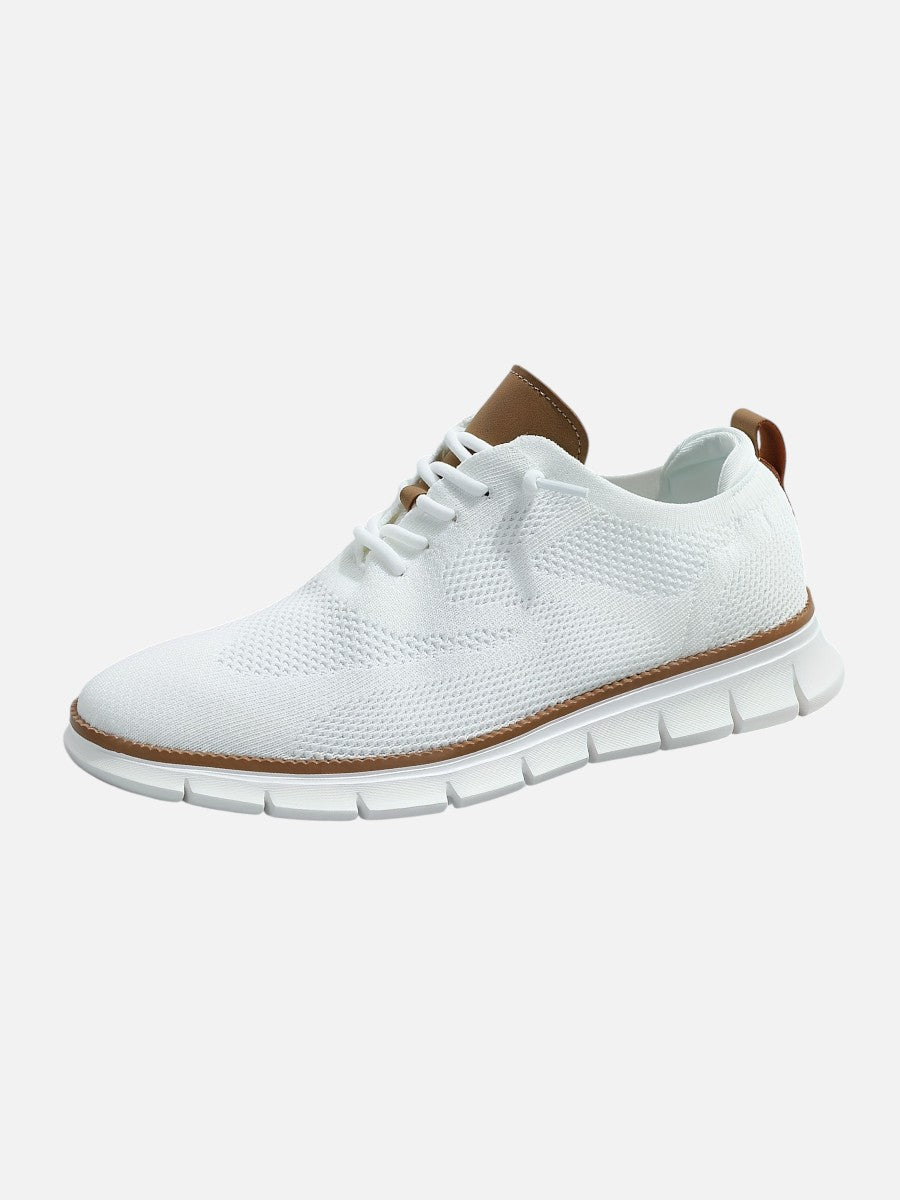 Lightweight Breathable Mesh Sneakers for Men – Soft Lining, Flexible Sole