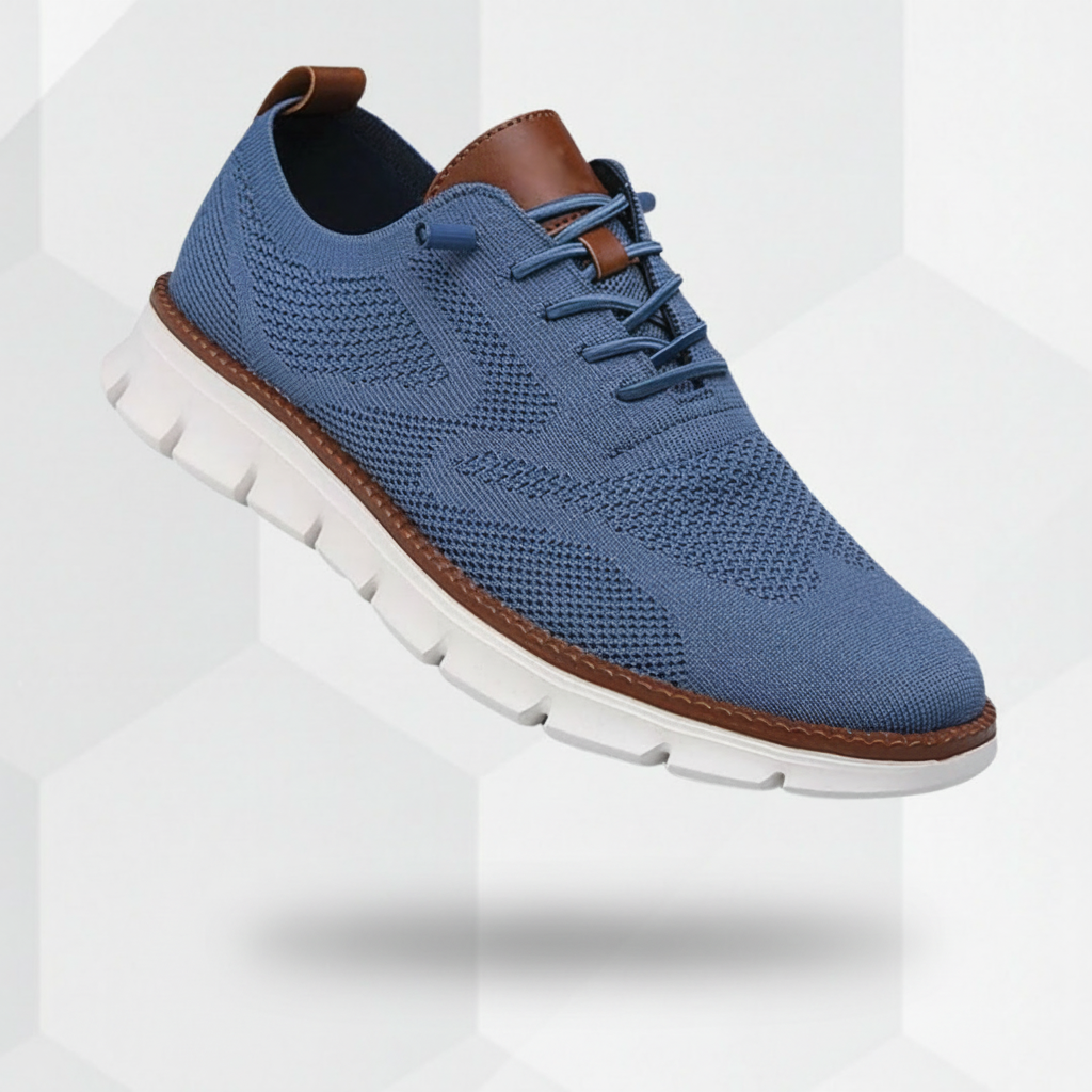 Slip-On Sneakers for Men – Breathable Fabric, Cushioned Insole, Lightweight Flexible Sole