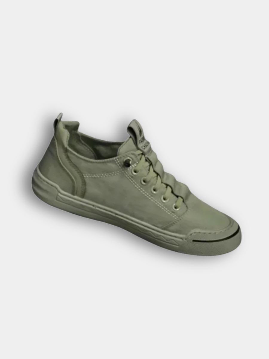 Casual Slip-On Shoes for Men – Breathable Fabric, Non-Slip Padded Sole