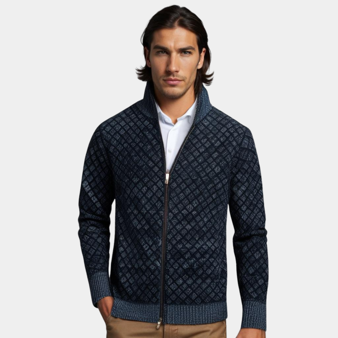 Timeless Vest for Men – Clean Front Fastening, Layers Over Knitwear