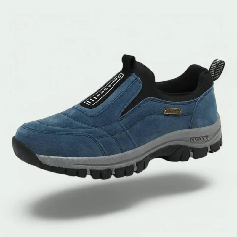 Lace-Up Sneakers for Men – Non-Slip Sole, Cushioned Insole, Breathable Lining