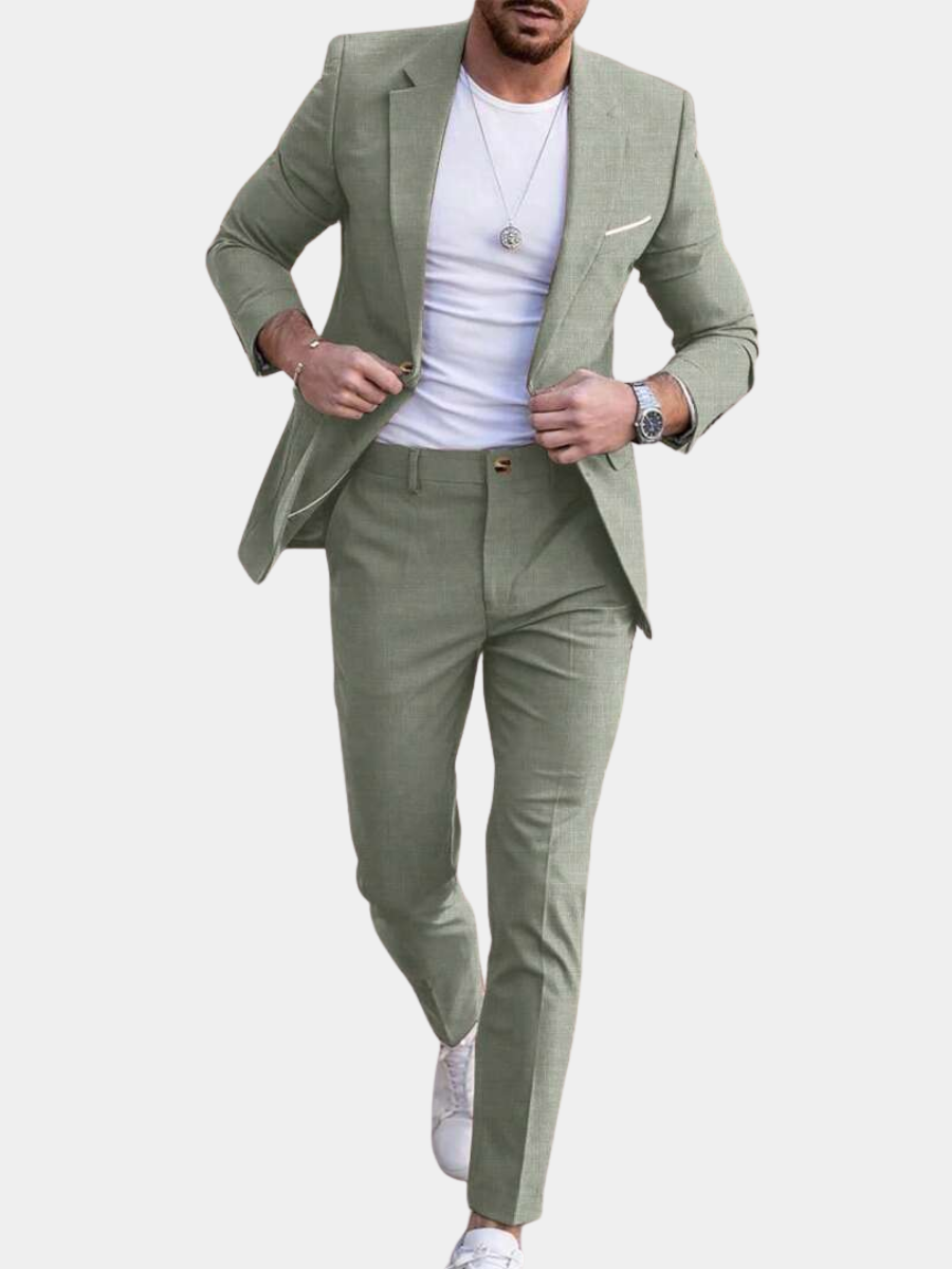 Two-Piece Set for Men – Practical Side Pockets, Timeless Shape, Relaxed Fit