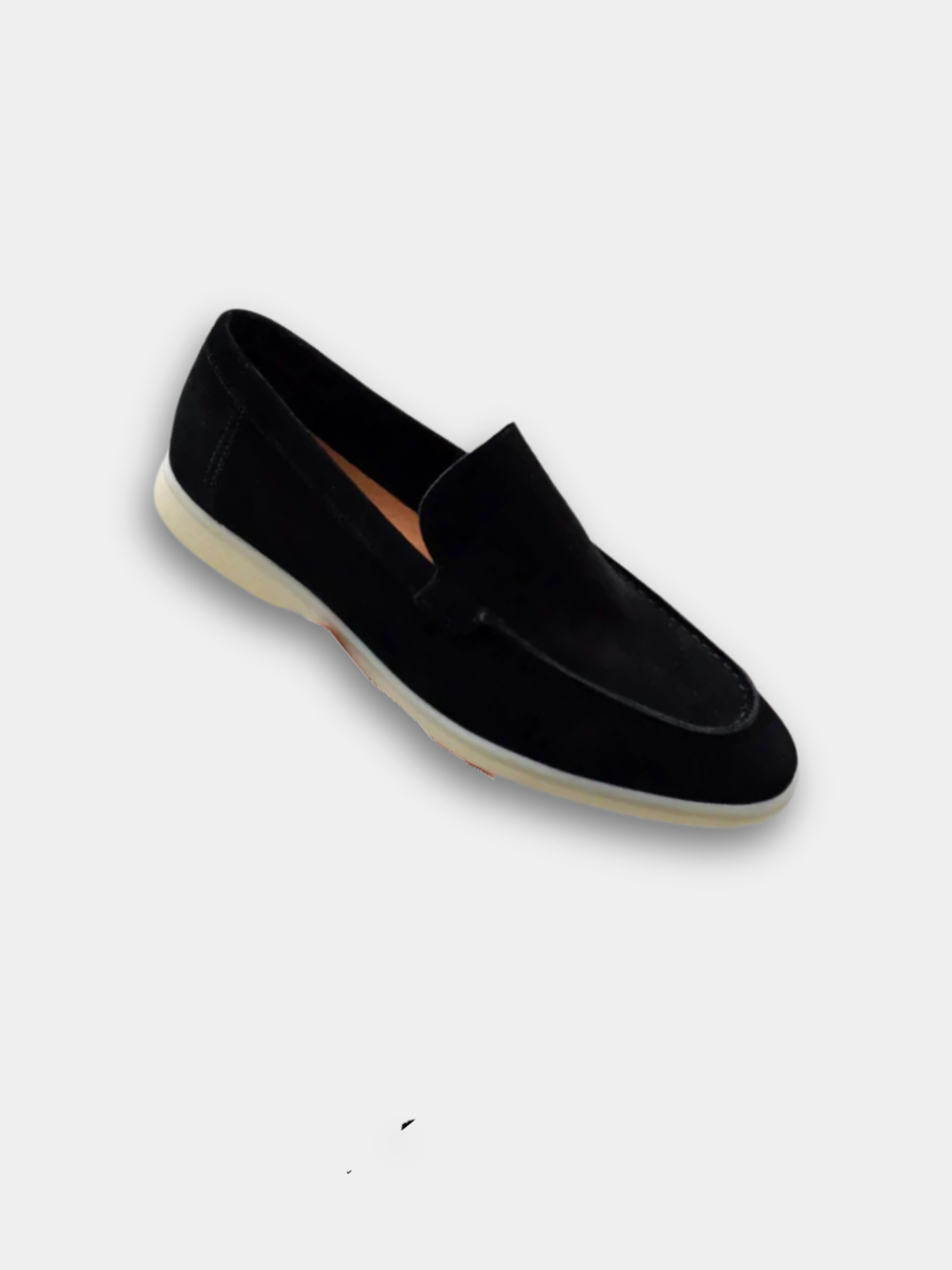 Padded Slip-On Loafers for Men – Cushioned Insole, Breathable Lining