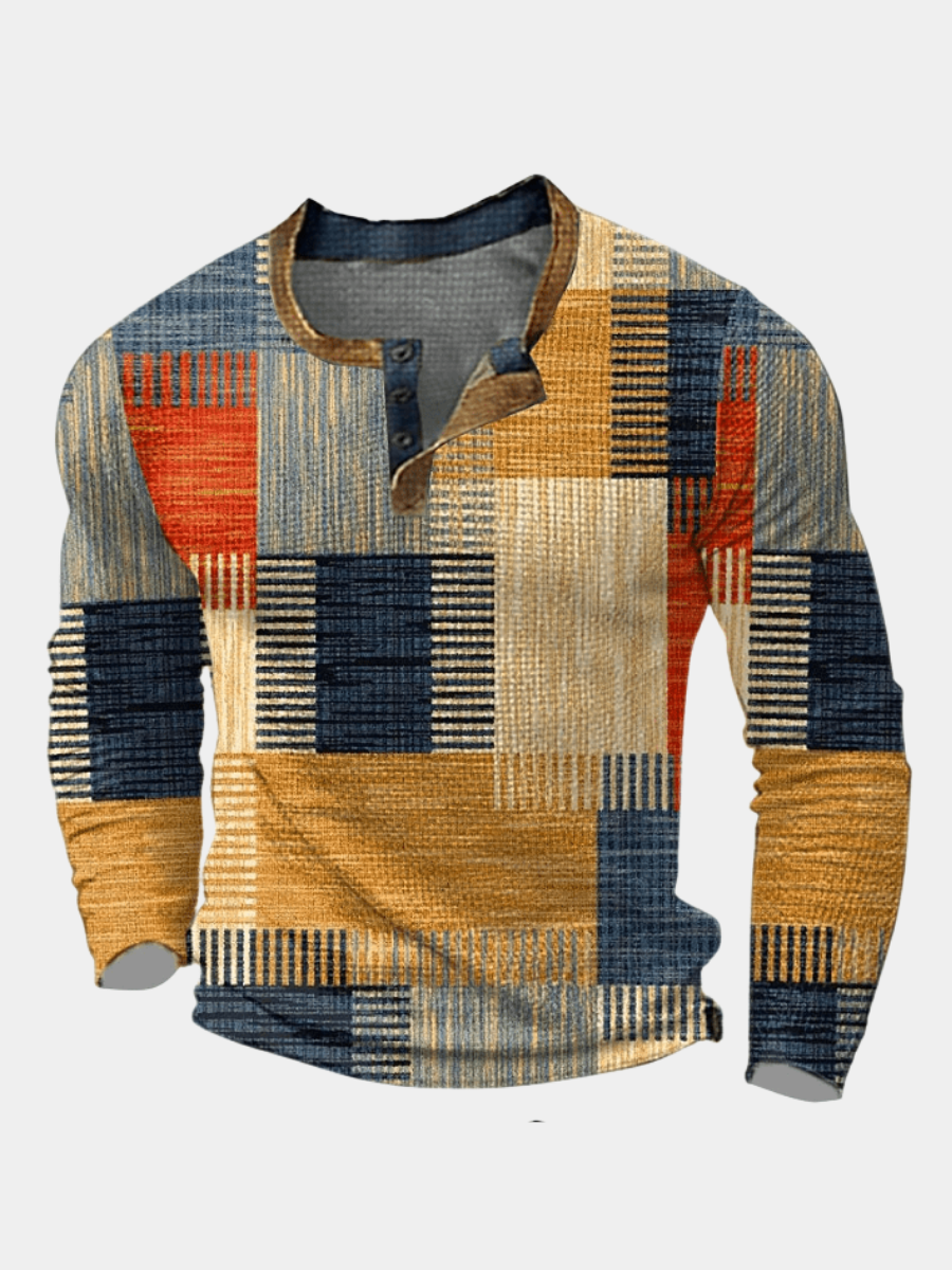Lightweight Button-Up Shirt for Men – Breathable Fabric, Neat Collar