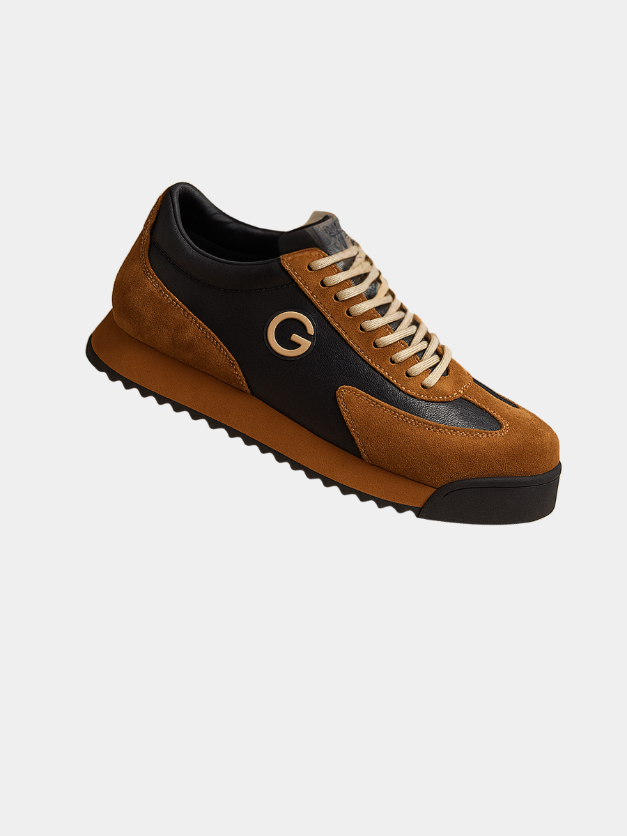 Leather-Look and Suede-Look Sneakers for Men – Timeless Shape, Slip-On Fit