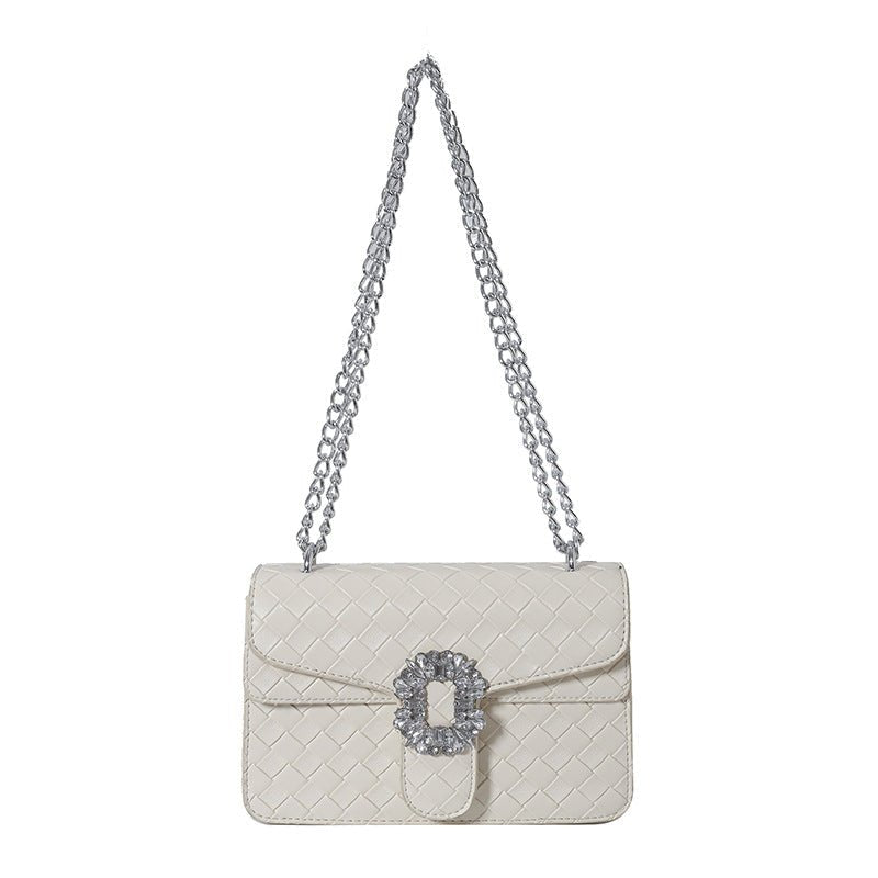 Silver-Tone Bag in Timeless Shape – Roomy Compartment