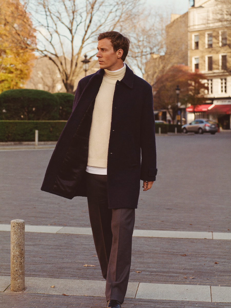 Brown tweed blazer