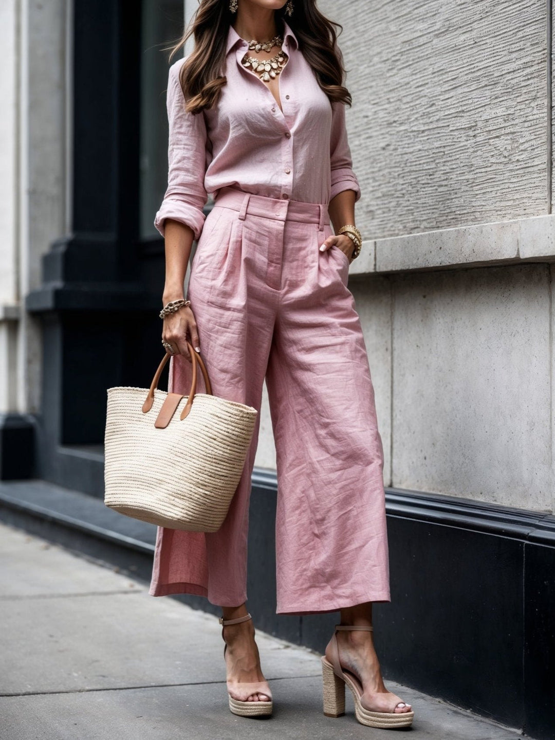 Two-Piece Set for Women – Comfortable Relaxed Fit, Separates That Pair or Stand Alone