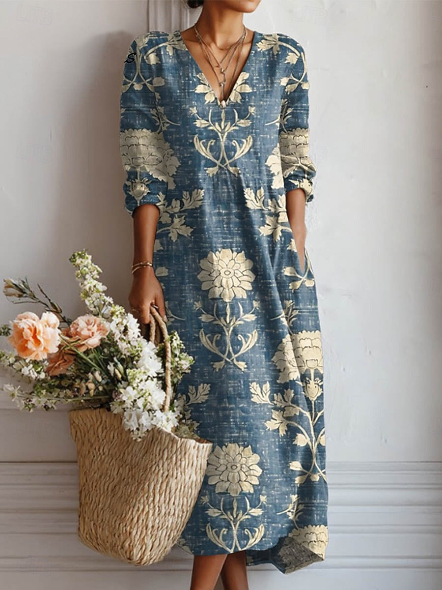 Lightweight Pocketed Dress for Women – Easy Movement, Relaxed Fit