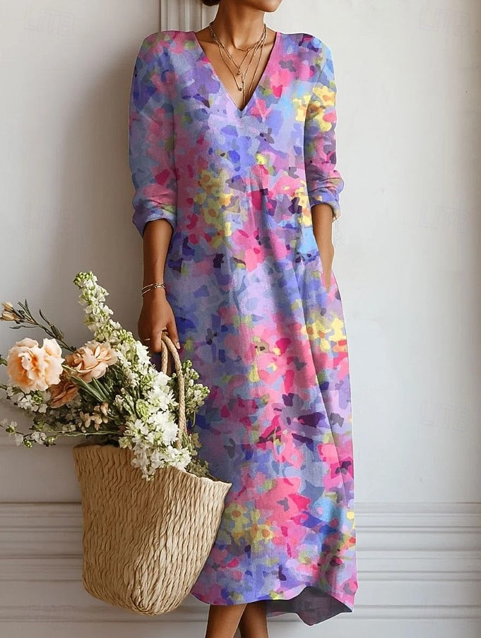 Breathable Relaxed Dress for Women – Easy Movement, Day-to-Evening Wear