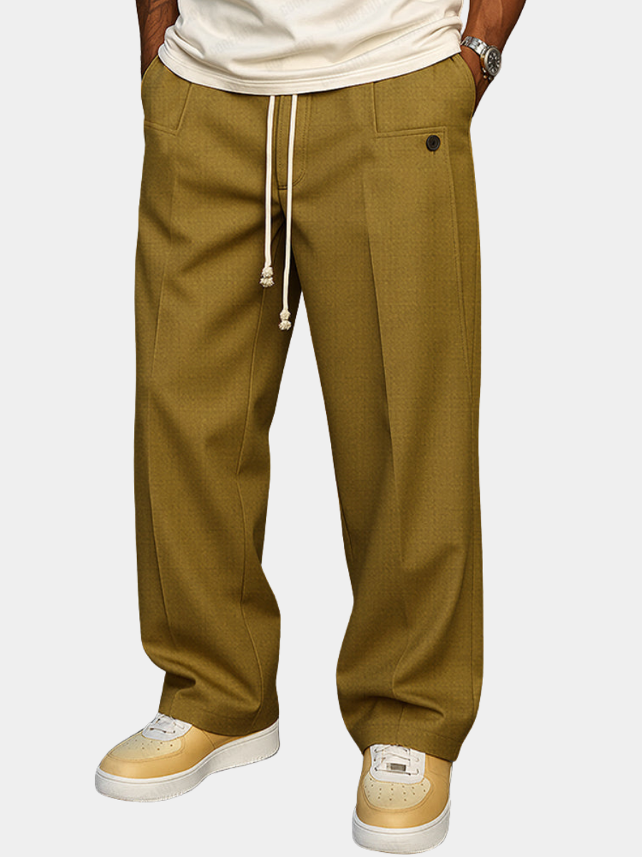 Relaxed Everyday Pants for Women – Comfortable Waistband, Holds Its Shape