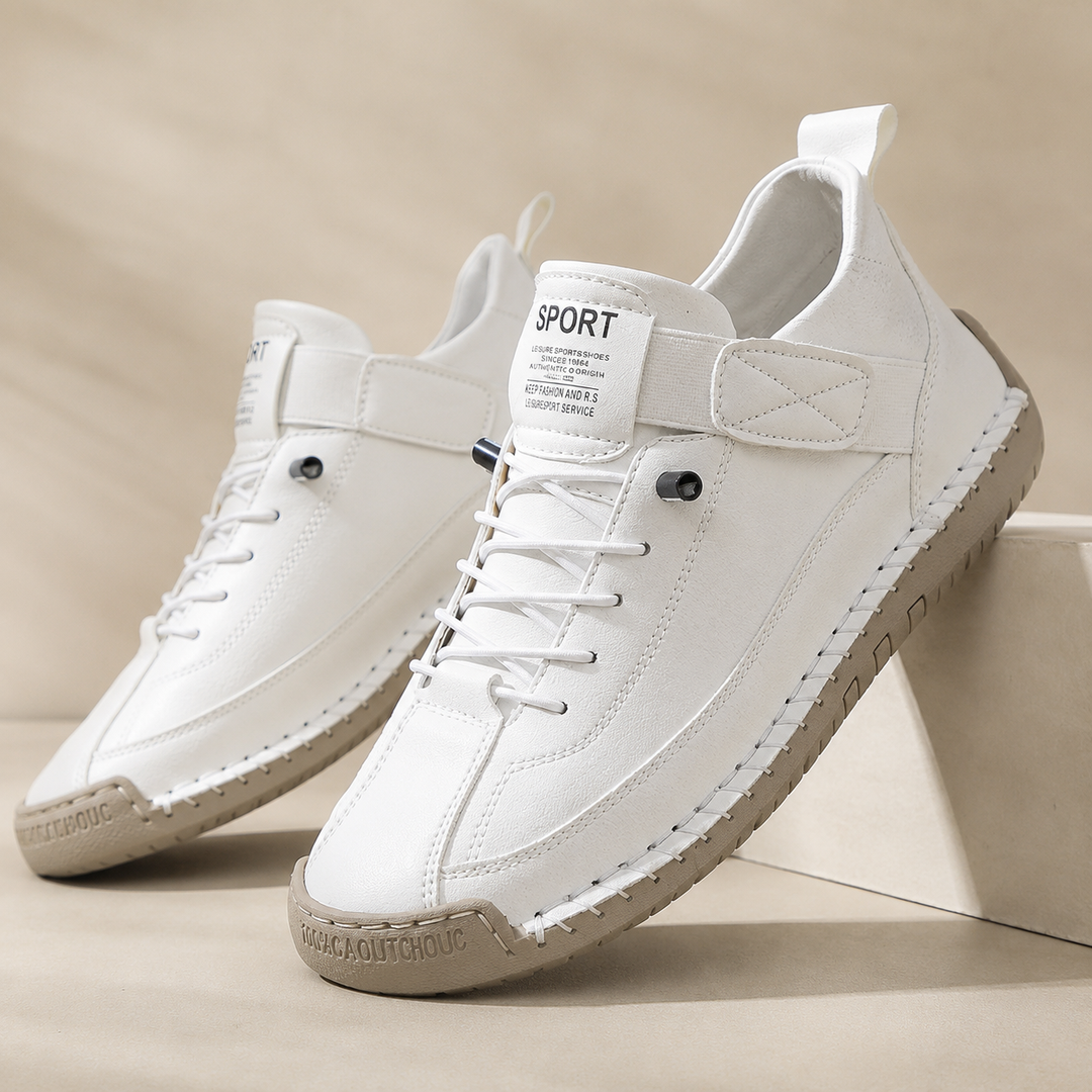 Women's Slip-On Sneakers – Cushioned Insole, Breathable Lining, Flexible Sole