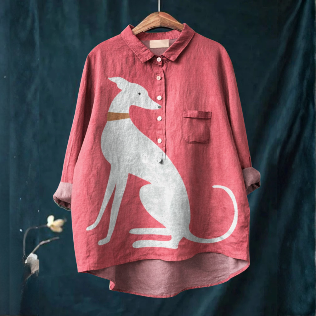 Collar Blouse for Women – Flowing Silhouette, Neat Placket, Tuck or Loose