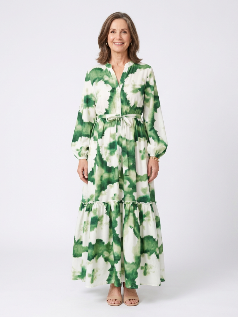Floral Maxi Dress for Women – Easy Movement, Comfortable Fit Through the Body