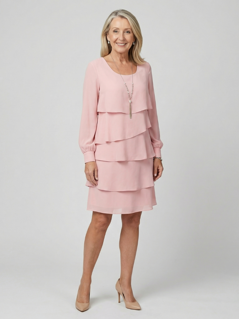 Maxi Dress for Women – Understated Skimming Cut, Moves Easily When Walking