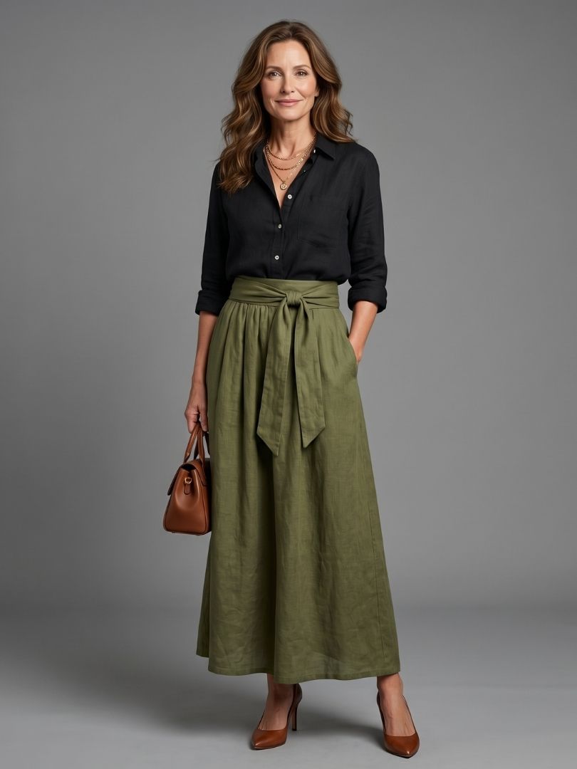 Multicolor Two-Piece Set for Women – Relaxed Fit, Complete Outfit