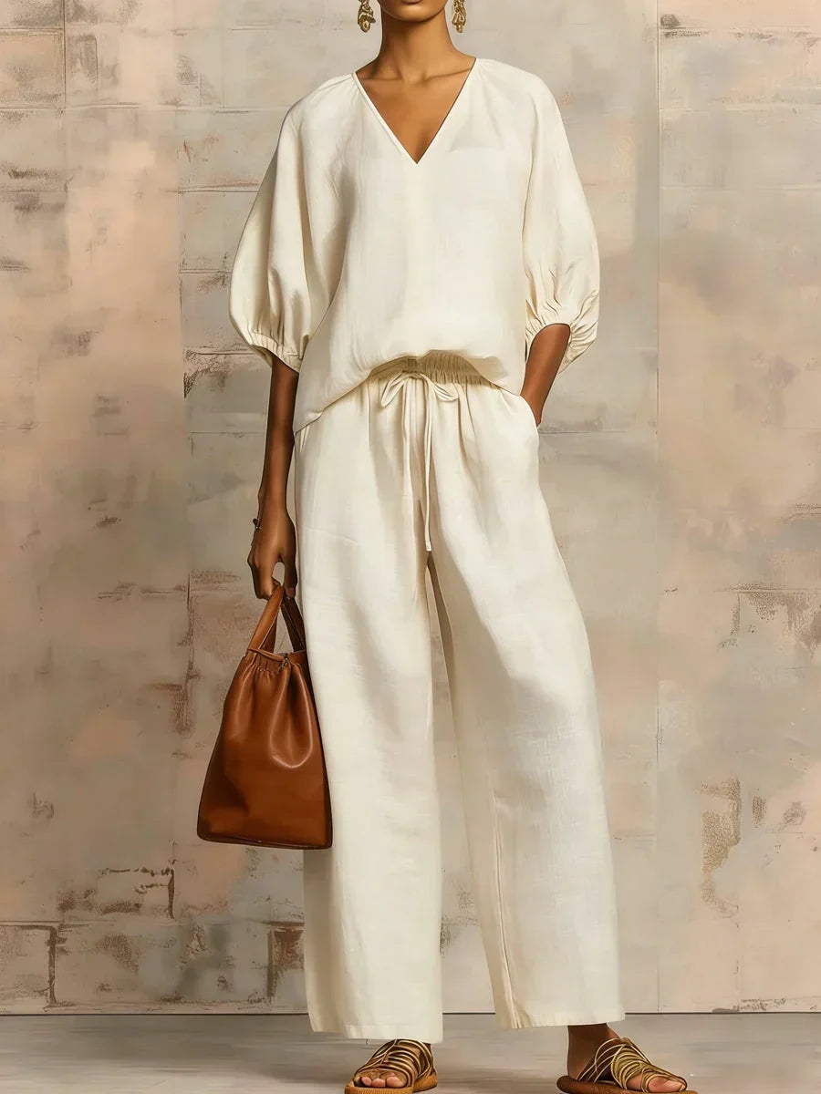 Easy Two-Piece Set for Women – Relaxed Fit, Coordinated Pieces, Complete Outfit
