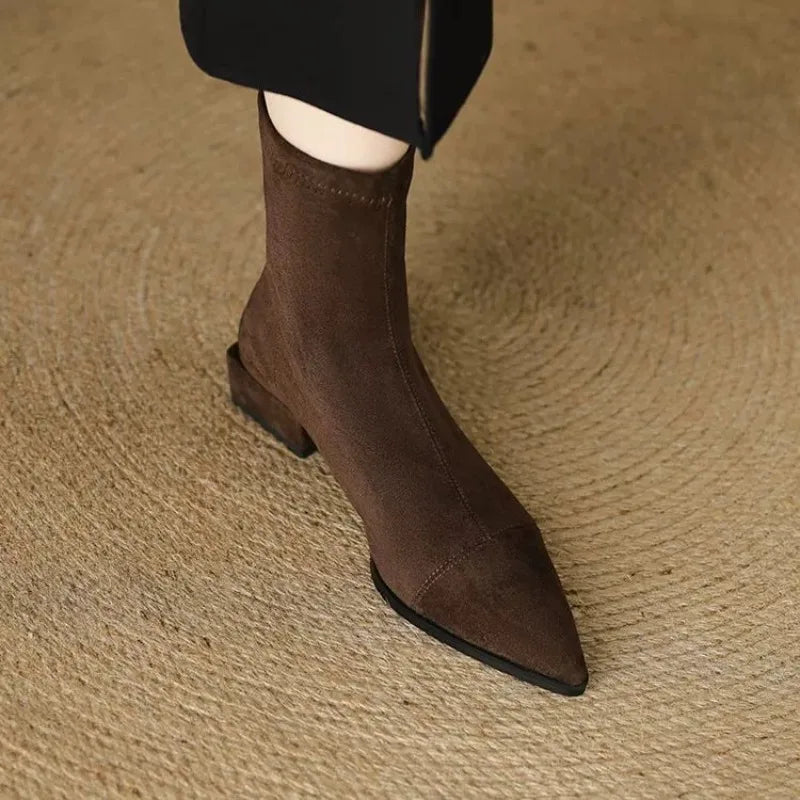 Padded Heeled Pumps for Women – Cushioned Insole, Smooth Lining, Padded Finish