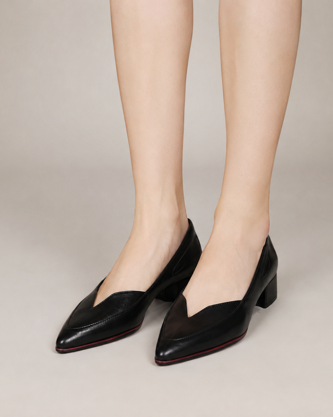 Elegant Court Shoe Pumps for Women – Walkable Heel Height, Padded Comfort