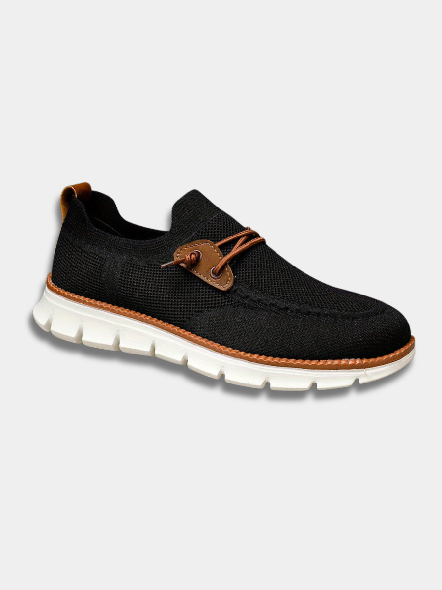 Lace-Up Lightweight Fabric Shoes for Women – Breathable Lining, Cushioned Insole