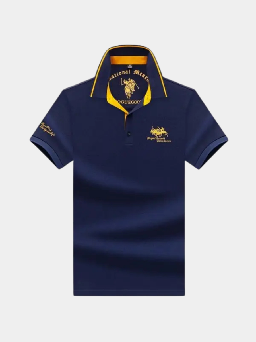 Lightweight Polo Shirt for Women – Breathable Fabric, Button Placket, Ribbed Cuffs