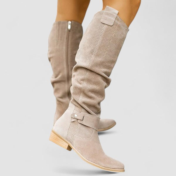 Timeless Lined Boots for Women – Comfortable Heel, Ankle Support