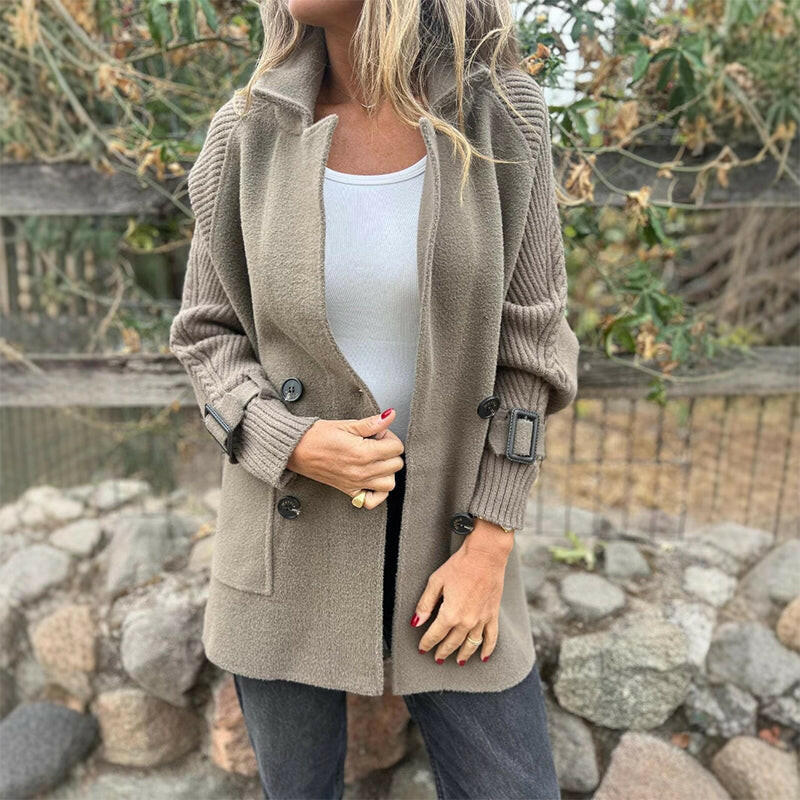 Fitted-Waist Full-Length Coat for Women – Timeless Shape, Insulating Construction