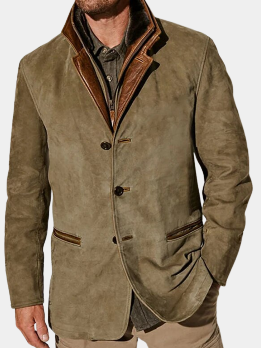 Faux Leather Jacket for Women – Leather-Look Finish, Relaxed Fit, Breathable