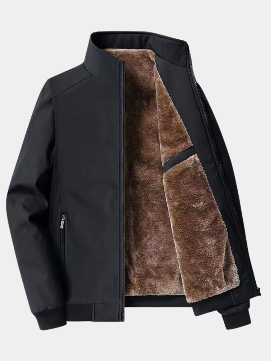 Water-Resistant Jacket for Women – Warm Lining, Timeless Shape, Front Closure